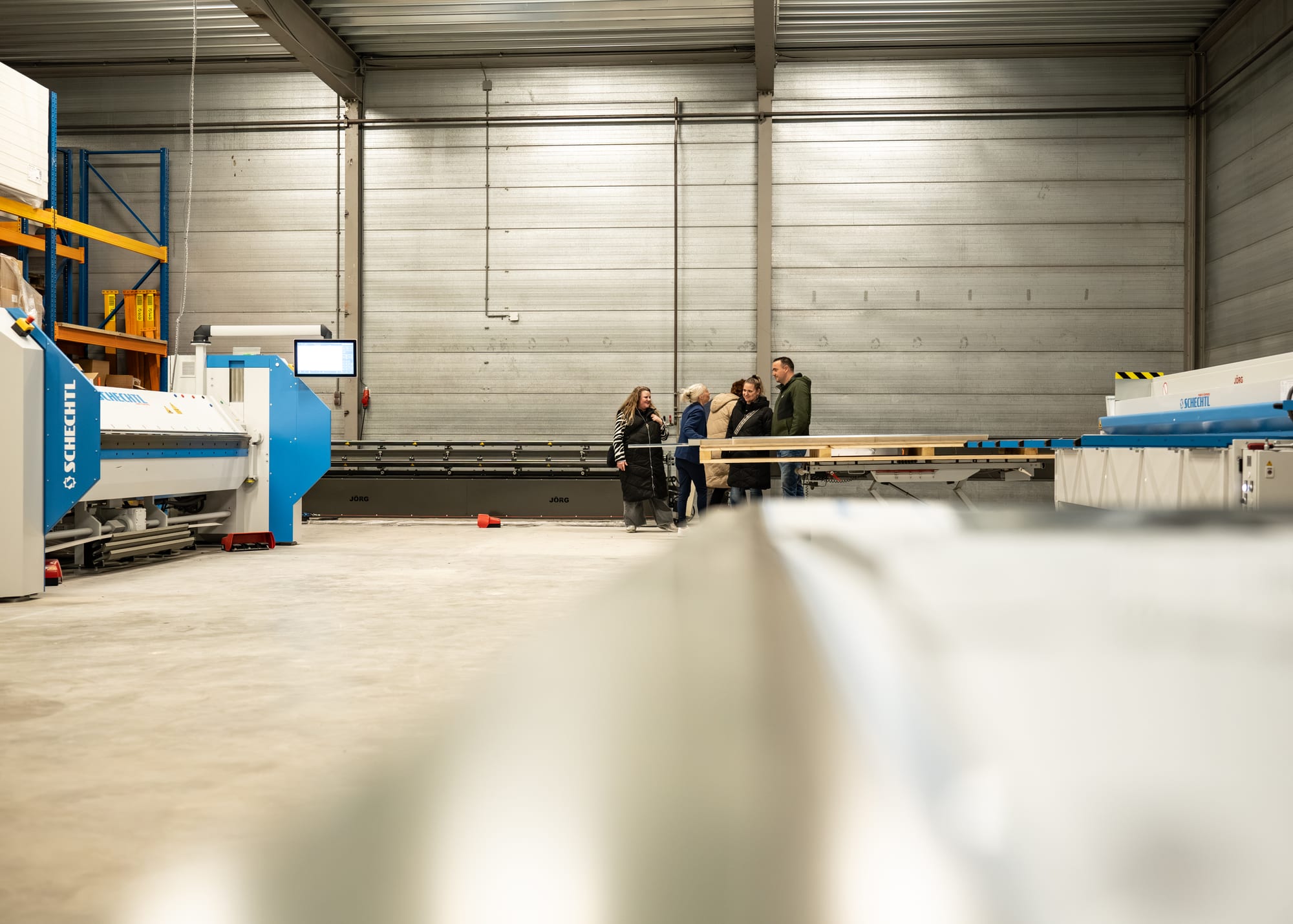 Het machinepark in de eigen werkplaats van VEDO ZINK in Nijmegen