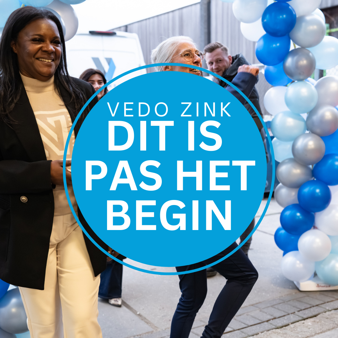 Vedo Zink, dit is pas het begin